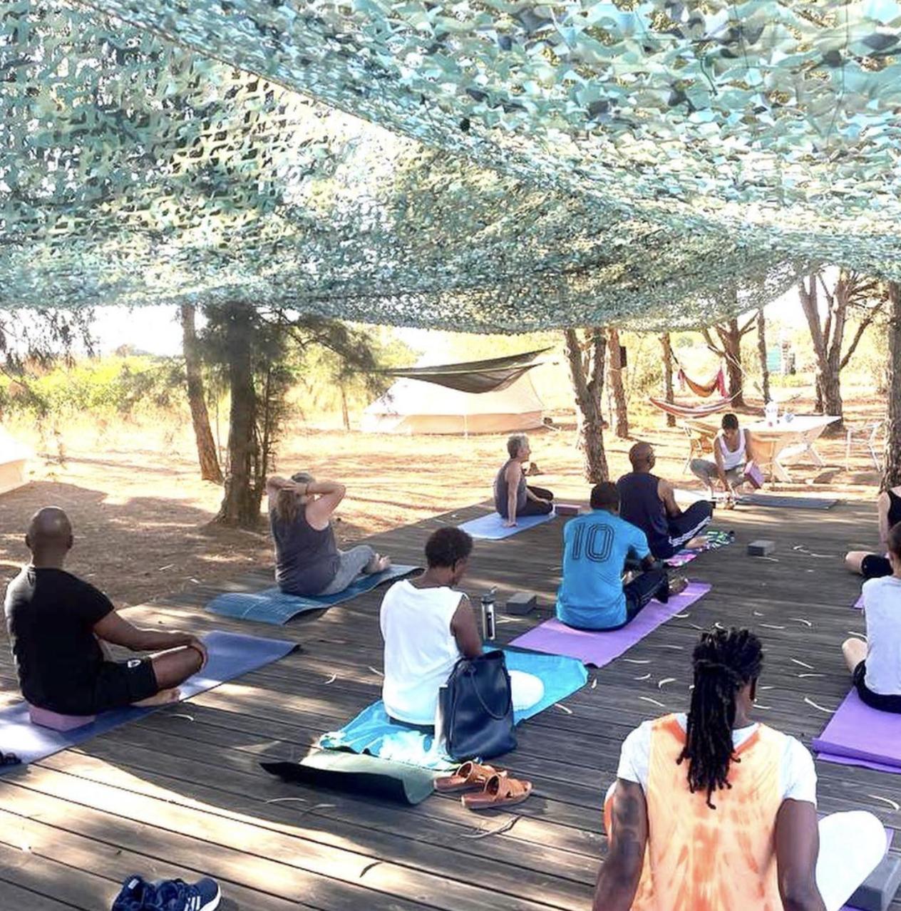 Glamping On Organic Yoga Farm With Natural Swimming Pool Near Beach Moncarapacho Zewnętrze zdjęcie