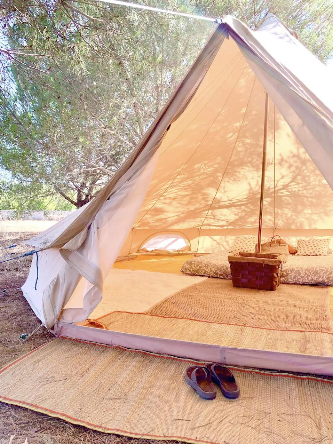 Glamping On Organic Yoga Farm With Natural Swimming Pool Near Beach Moncarapacho Zewnętrze zdjęcie
