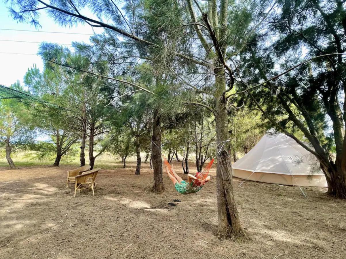 Glamping On Organic Yoga Farm With Natural Swimming Pool Near Beach Moncarapacho Zewnętrze zdjęcie