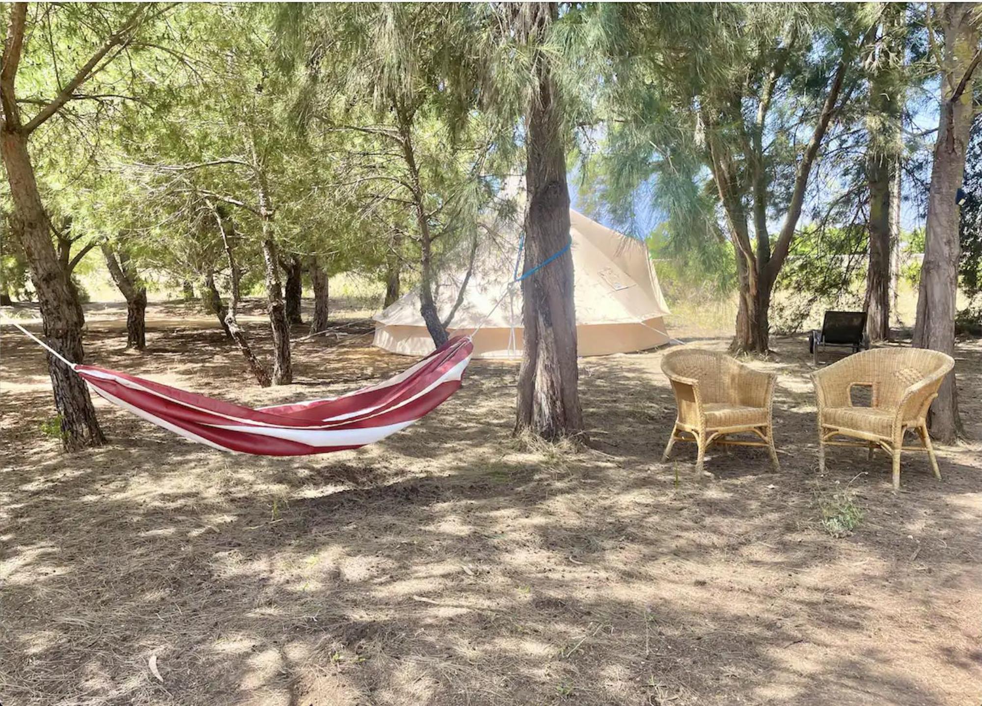Glamping On Organic Yoga Farm With Natural Swimming Pool Near Beach Moncarapacho Zewnętrze zdjęcie