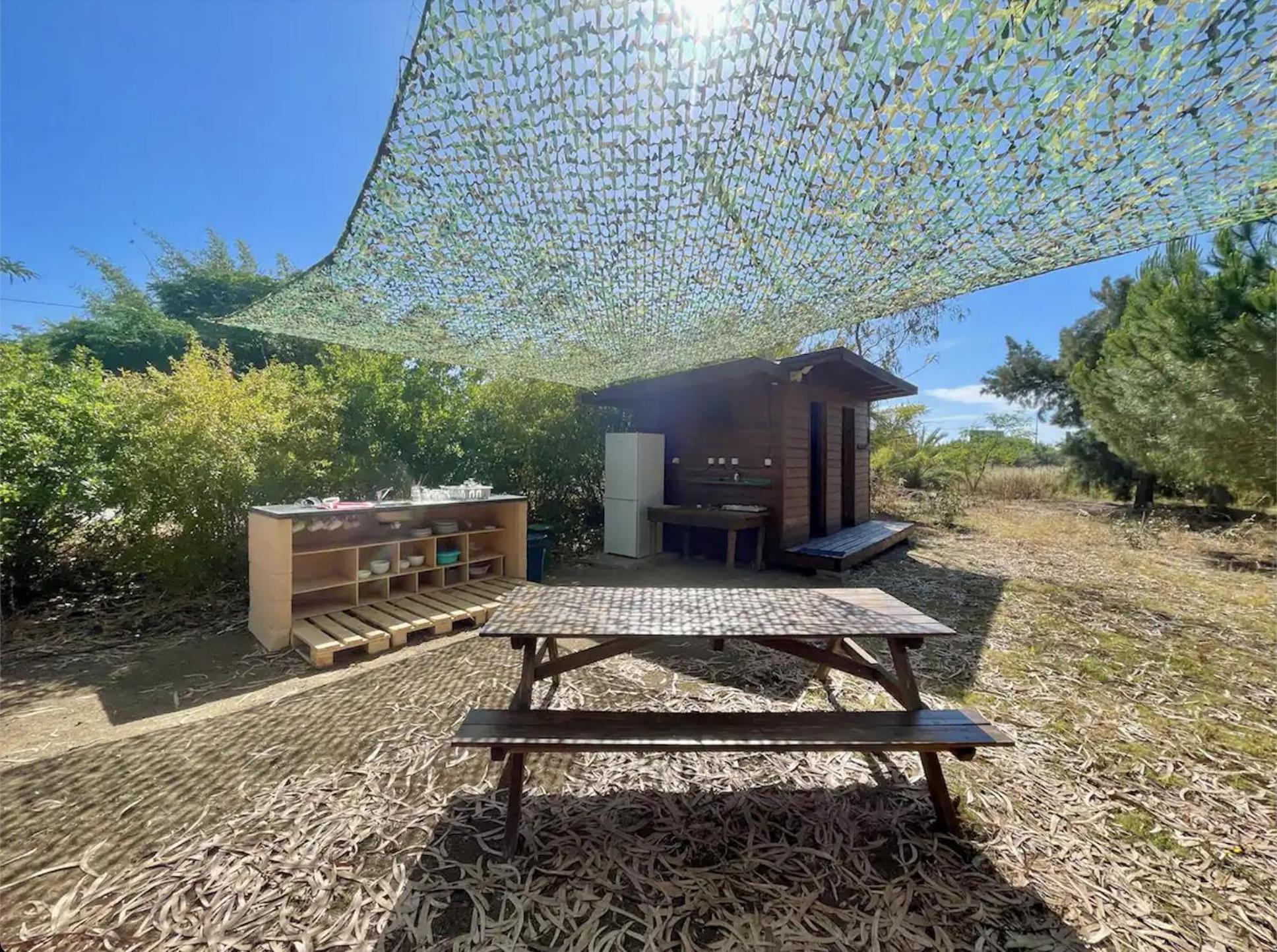 Glamping On Organic Yoga Farm With Natural Swimming Pool Near Beach Moncarapacho Zewnętrze zdjęcie